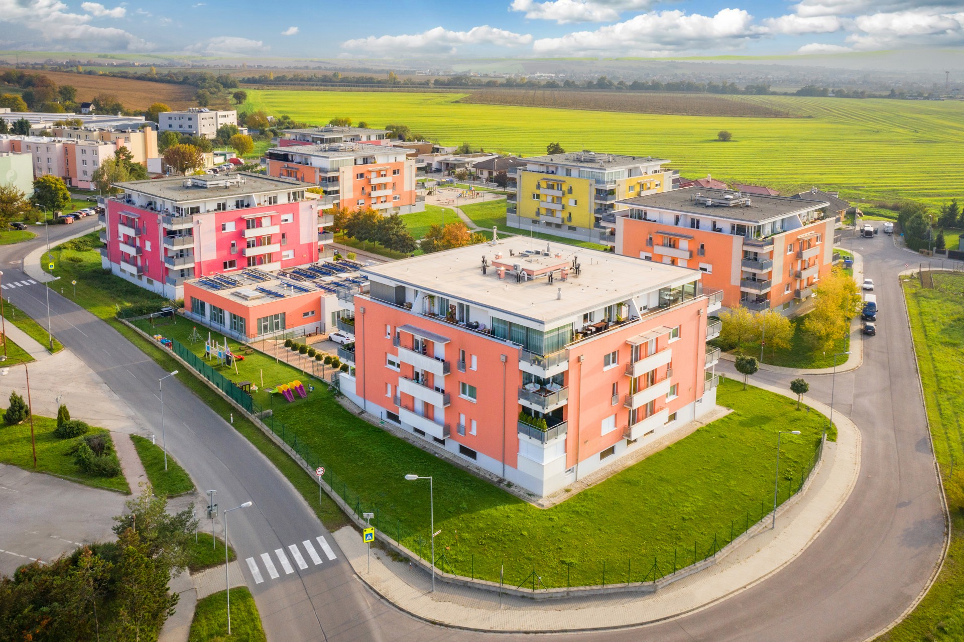 Apartment buildings Villa Park